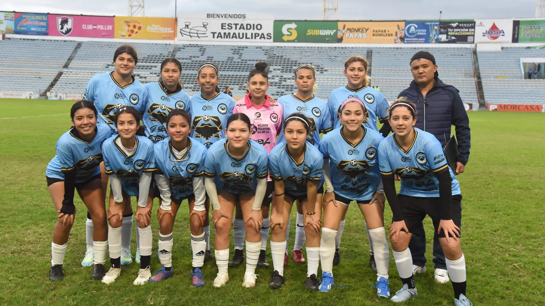 Jaiba Brava Femenil consigue su primer triunfo como equipo en el Estadio Tamaulipas